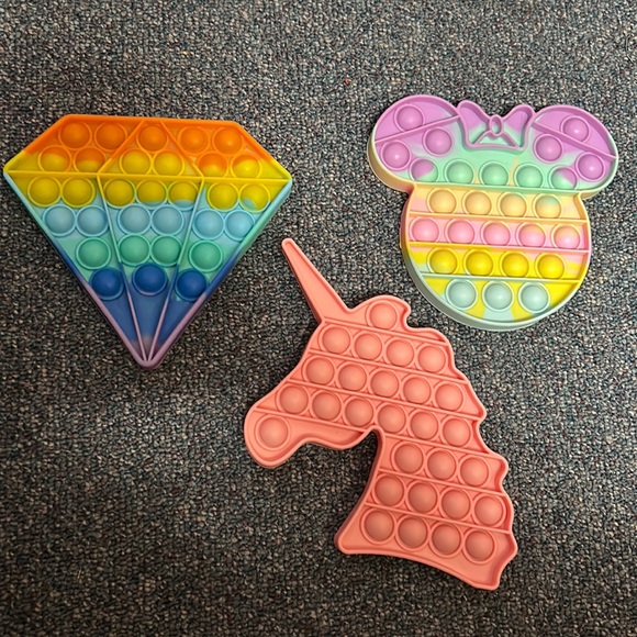 Pop It Fidget Toy Bundle - Picture 1 of 7